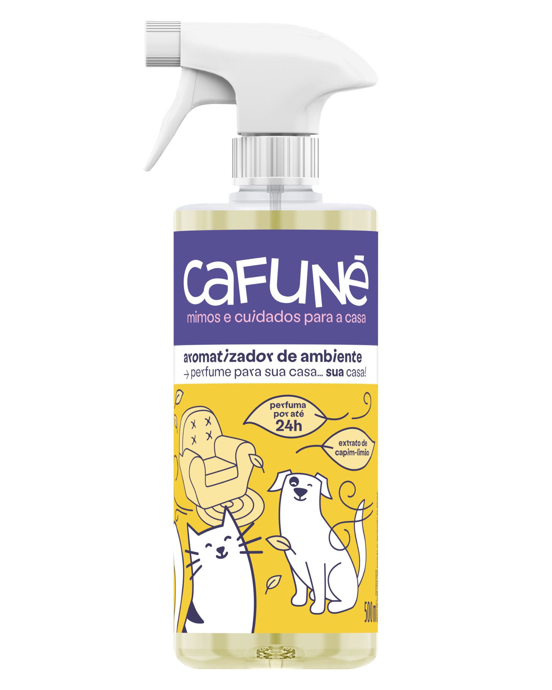 Aromatizante Capim Limão 500 ml